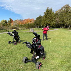 Axglo E3 Follow electric golf cart