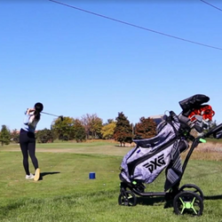 Axglo V2 golf push cart