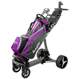 Axglo e5 Follow - Electric Golf Push Cart (Grey)