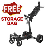 Axglo e5 Follow - Electric Golf Push Cart (Black)