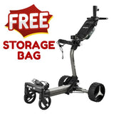 Axglo e5 Follow - Electric Golf Push Cart (Grey)