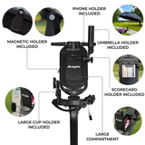 [Backorder] Axglo e5 Follow - Electric Golf Push Cart
