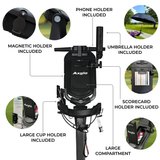 [Backorder] Axglo e5 Follow - Electric Golf Push Cart