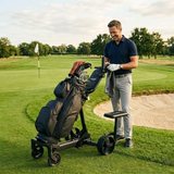 Axglo e5 ParAssist - Electric Golf Push Cart