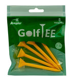 Axglo Golf Tees - Pack of 5 - yellow
